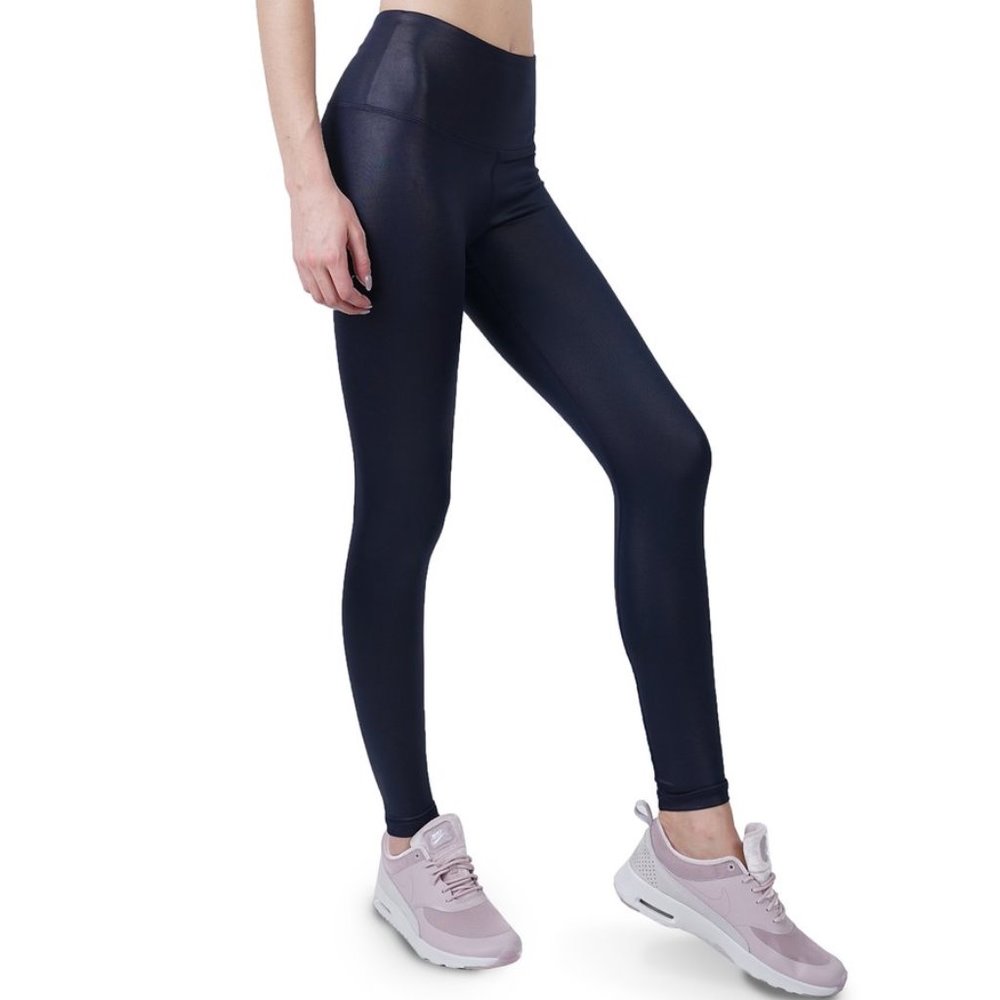 LUSTROUS LEGGING IN MIDNIGHT - NAVY